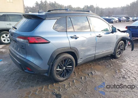 2024 Toyota Corolla Cross Hybrid Nightshade Edition from USA, damaged, VIN 7MUFBABG2RV031027